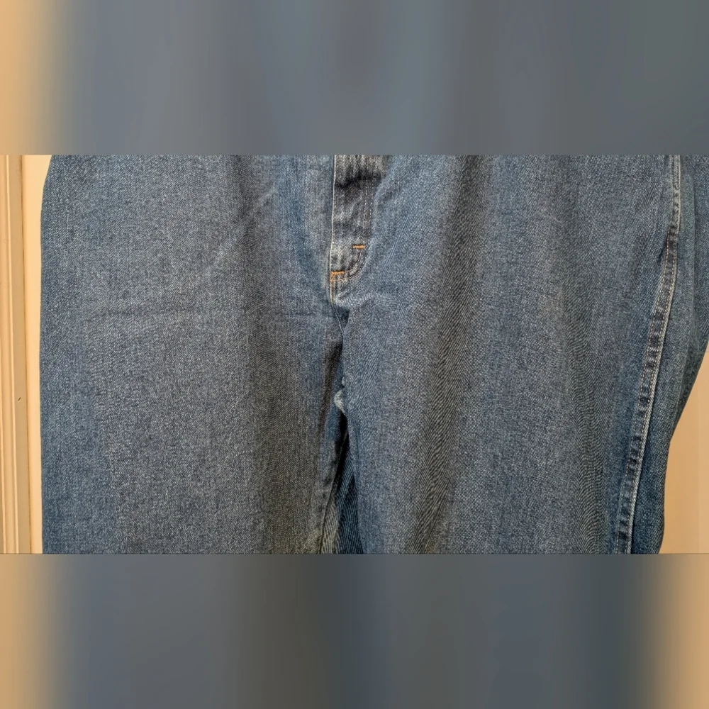 NWT Wrangler Rugged Wear Mens Big & Tall Relaxed Fit Size 56x30 Blue Jeans NEW! - Picture 3 of 16